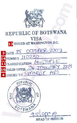 Botswana Information